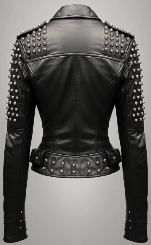 Cressida Black leather biker Jacket