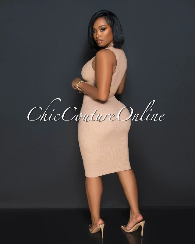 ebanks-nude-ribbed-sculpting-crop-top-skirt-set