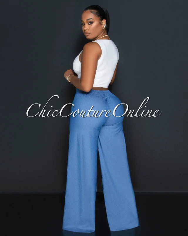 lorina-white-racerback-top-chambray-wide-pants-set