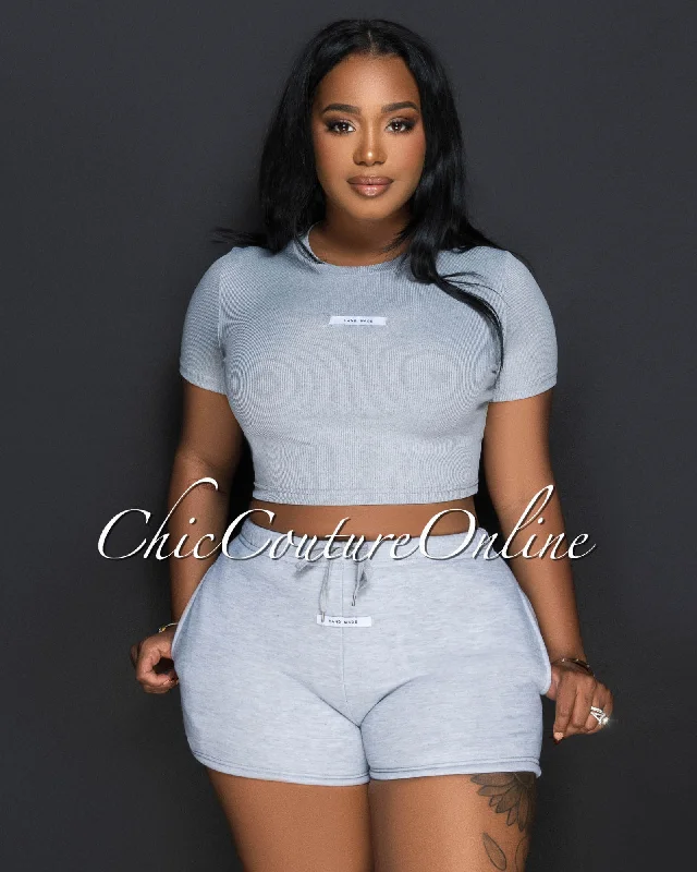 monola-grey-ribbed-crop-top-shorts-set