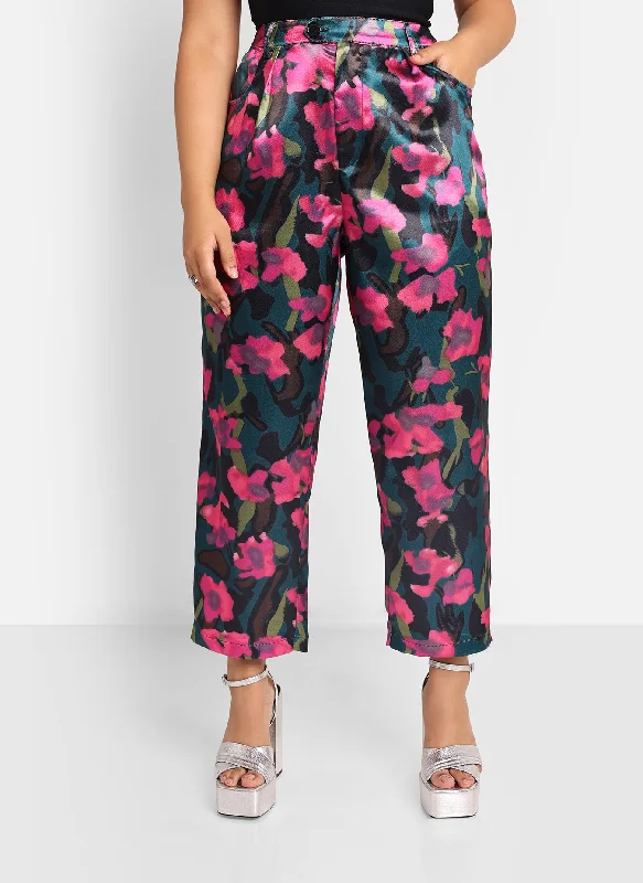 venus-floral-print-satin-cigarette-pants