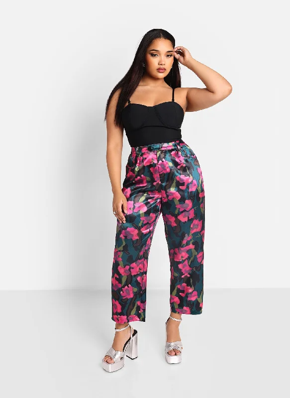 venus-floral-print-satin-cigarette-pants