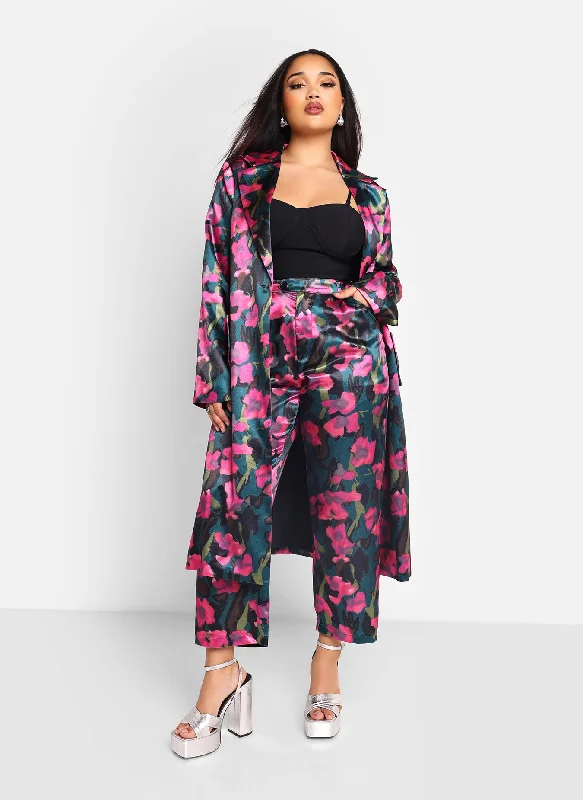 venus-floral-print-satin-longline-blazer