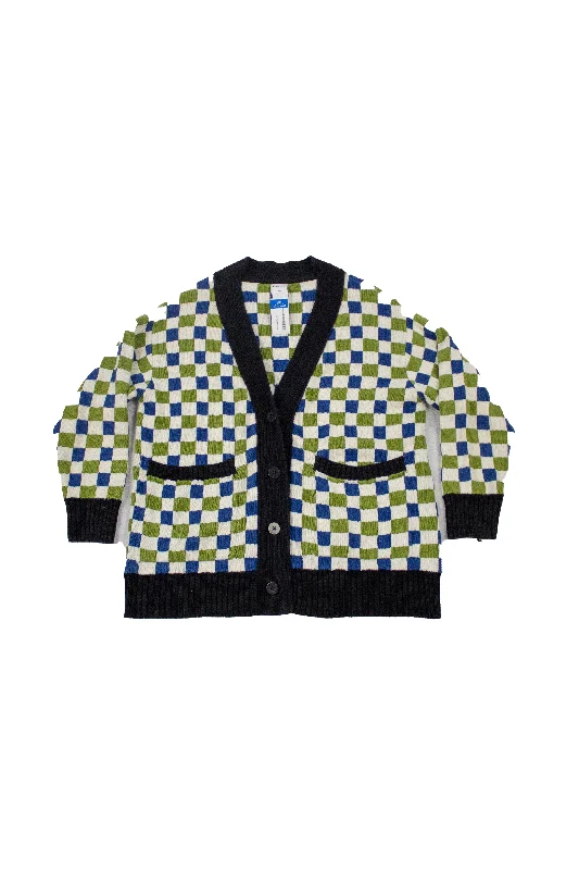 Kowtow - Checkered Cardigan