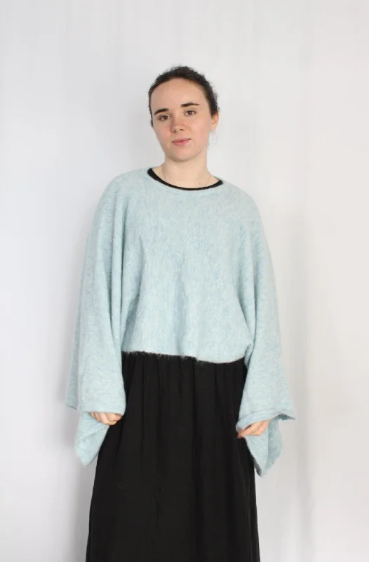 Moochi - Mohair Knit Poncho