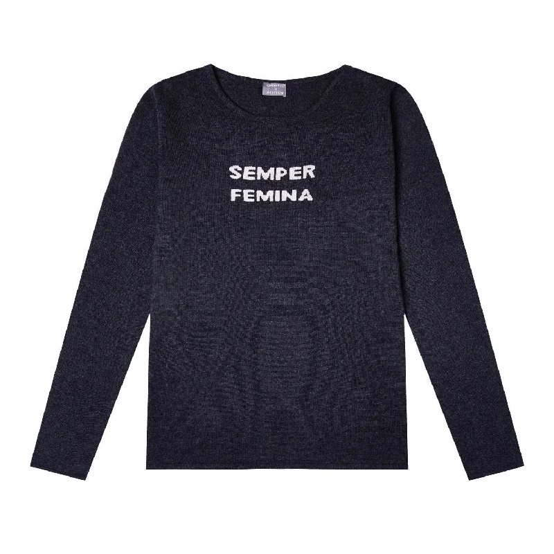 Semper Femina Cashmere Blend Sweater