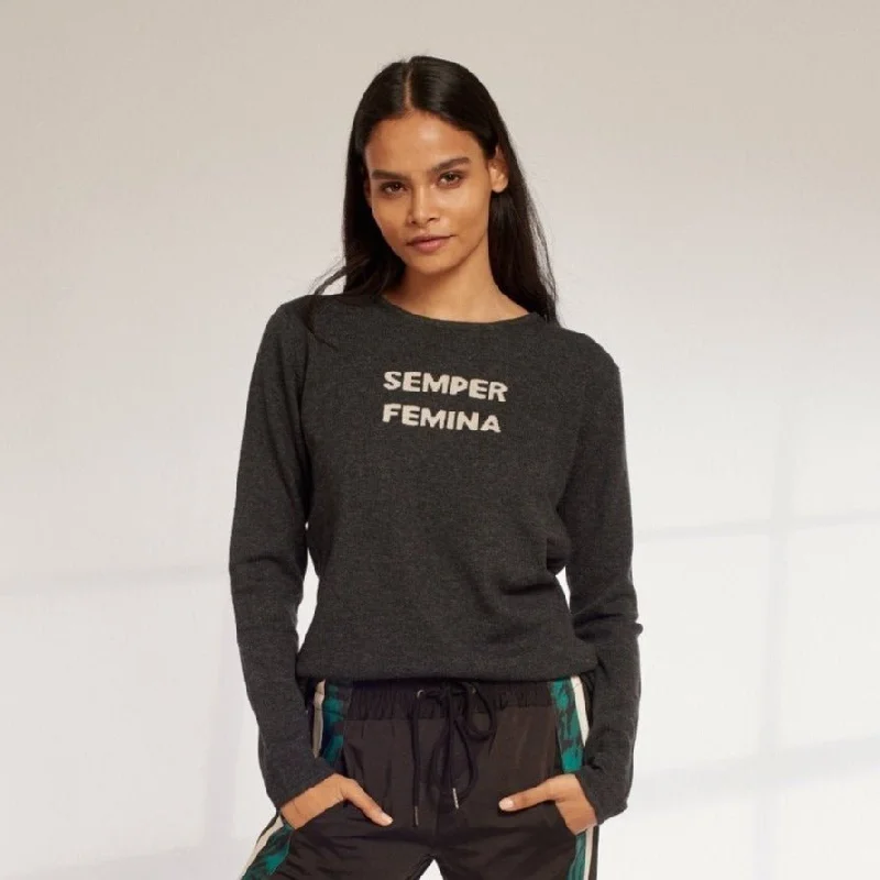 Semper Femina Cashmere Blend Sweater