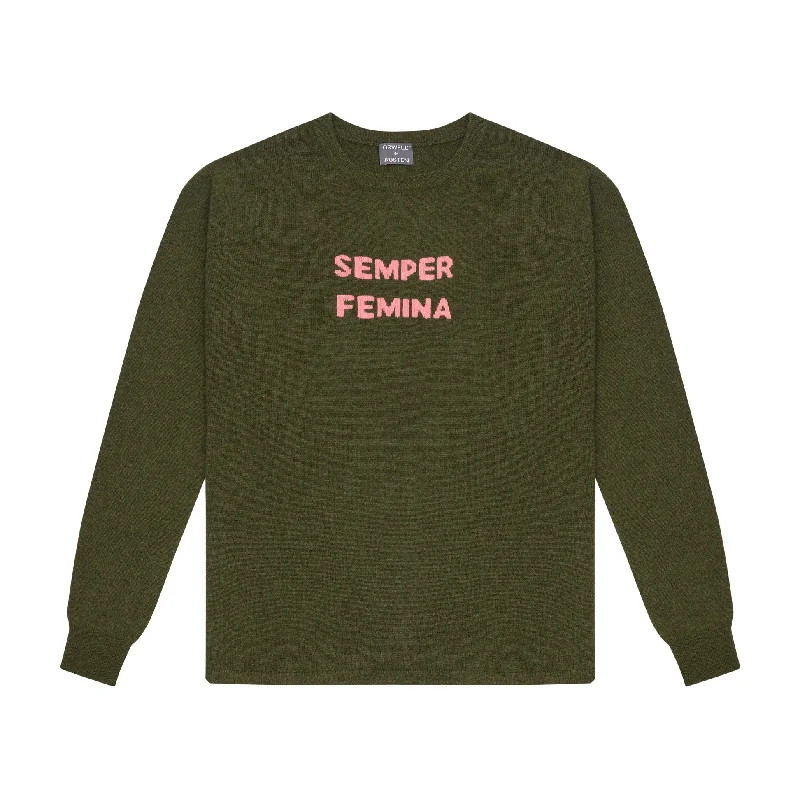 Semper Femina Cashmere Blend Sweater