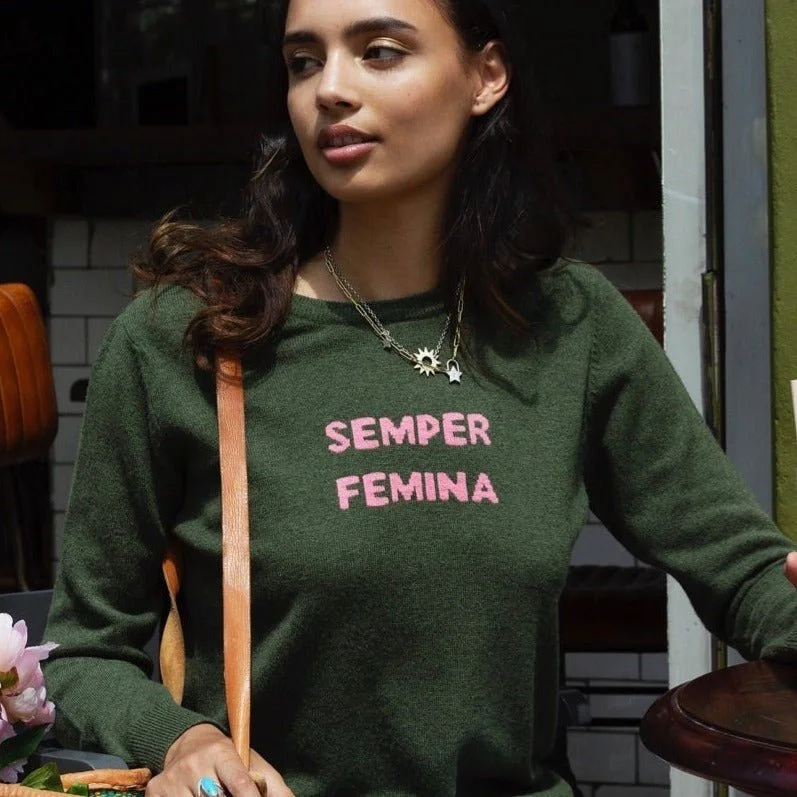 Semper Femina Cashmere Blend Sweater