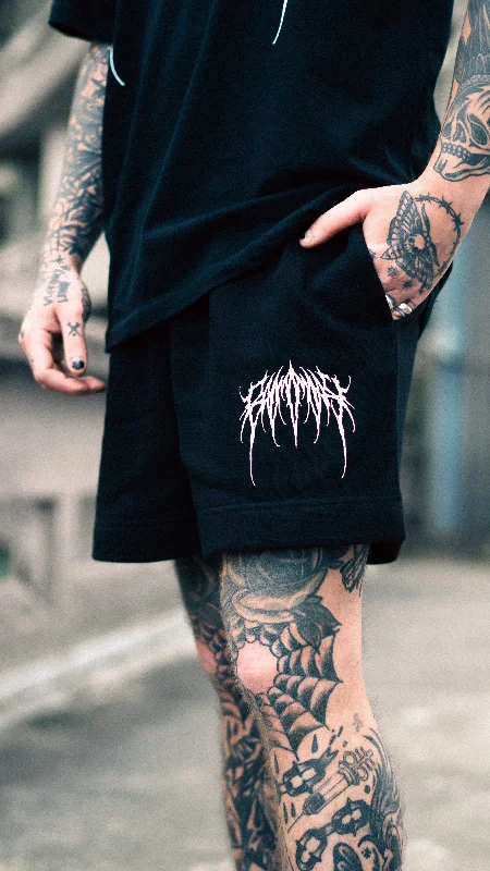 BM Metal Logo Track Shorts