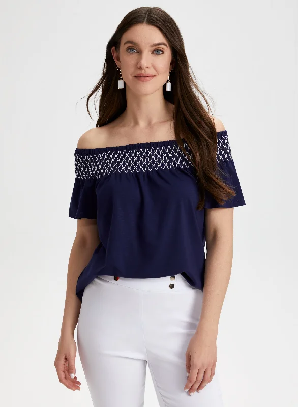 Laura / Navy Peony / M