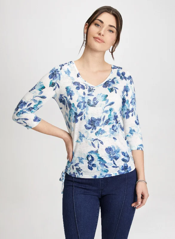 Petites / Blue Pattern / XL