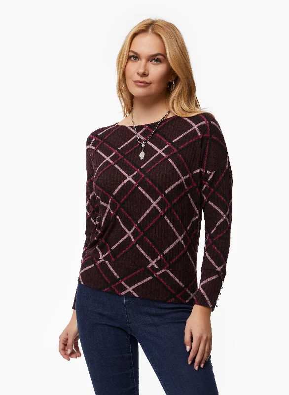 Laura / Purple Pattern / XL