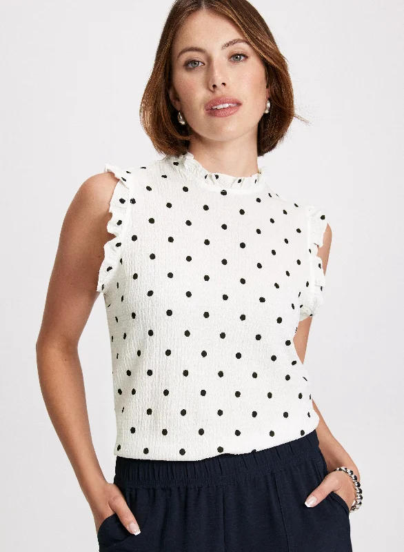 Laura / White Pattern / XL