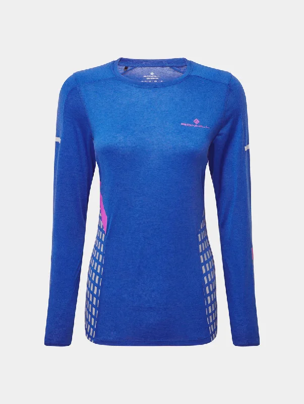 Tech Afterhours LS Top | Cobalt/Thistle/Reflect