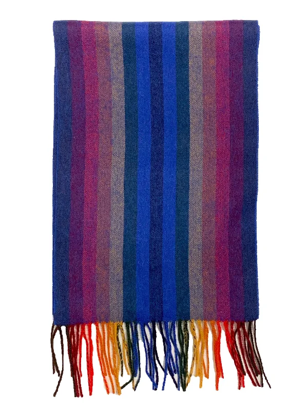 Hemley - Foulard à rayures de laine