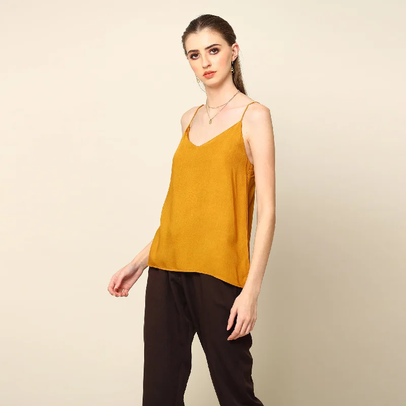 Modal Slip Top | Mustard