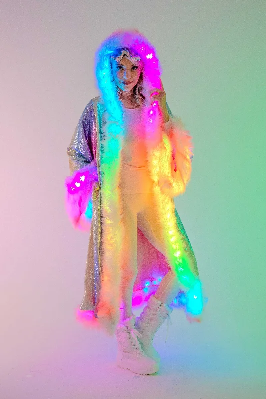 LED Tiny Twinkle Sequin Kimono in 