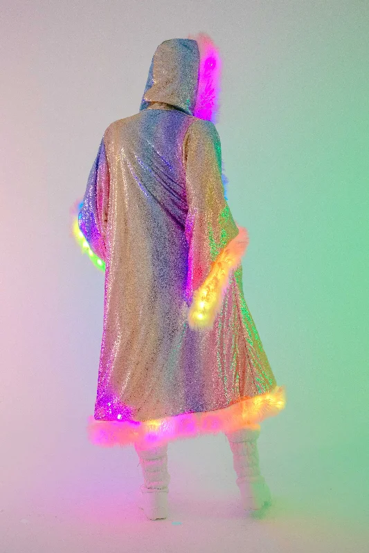 LED Tiny Twinkle Sequin Kimono in 