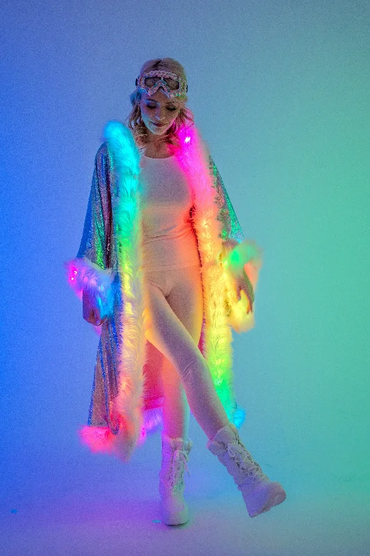 LED Tiny Twinkle Sequin Kimono in 