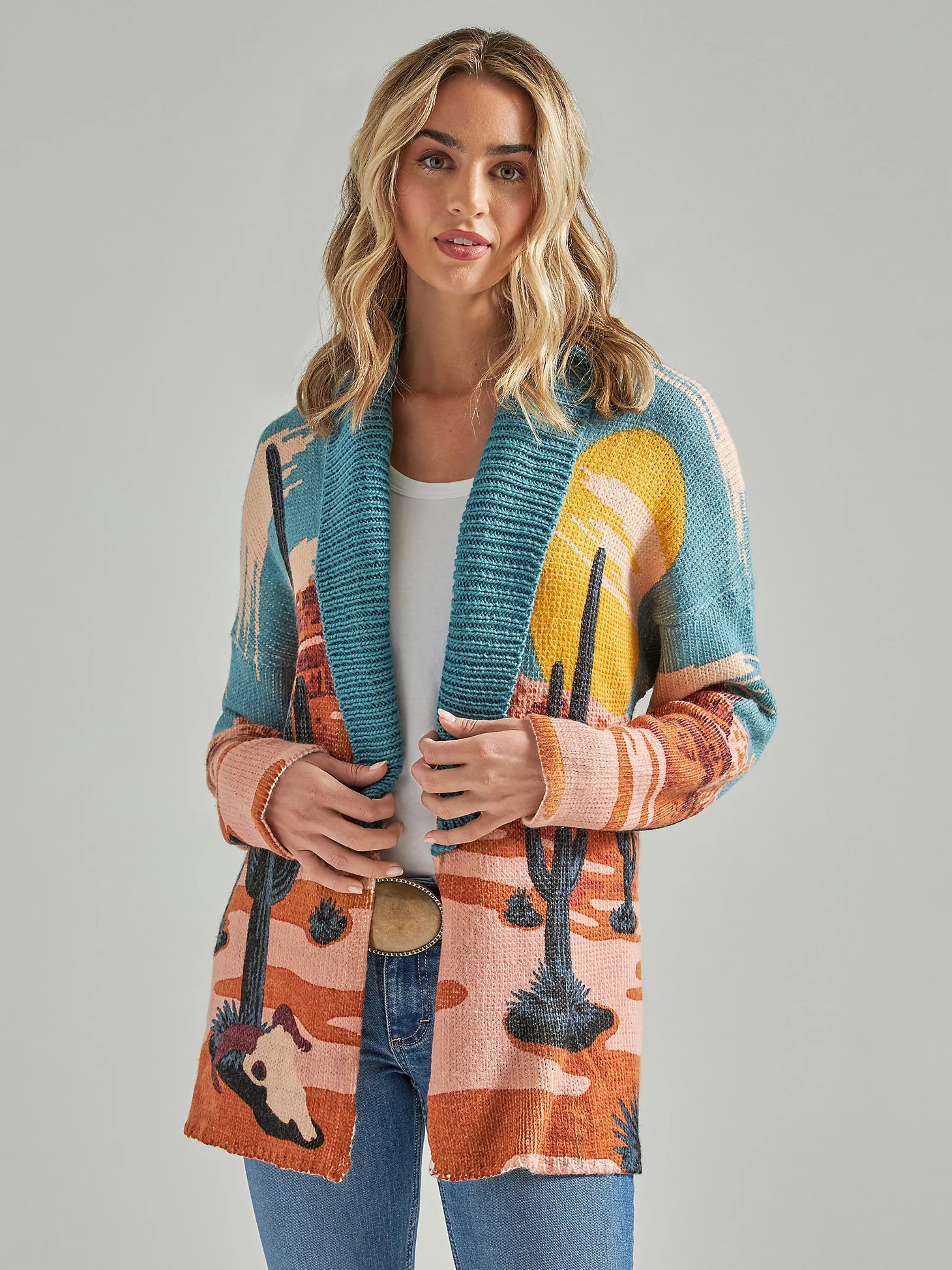 Wrangler Retro Women's Multicolor Desert Cardigan