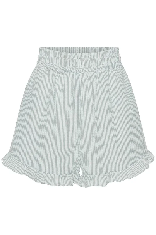 A-VIEW - Sonja Shorts - 068 Green/White