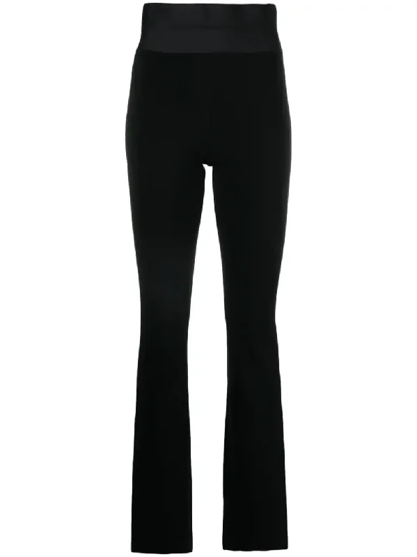 Bootcut Pant With Logo Waistband