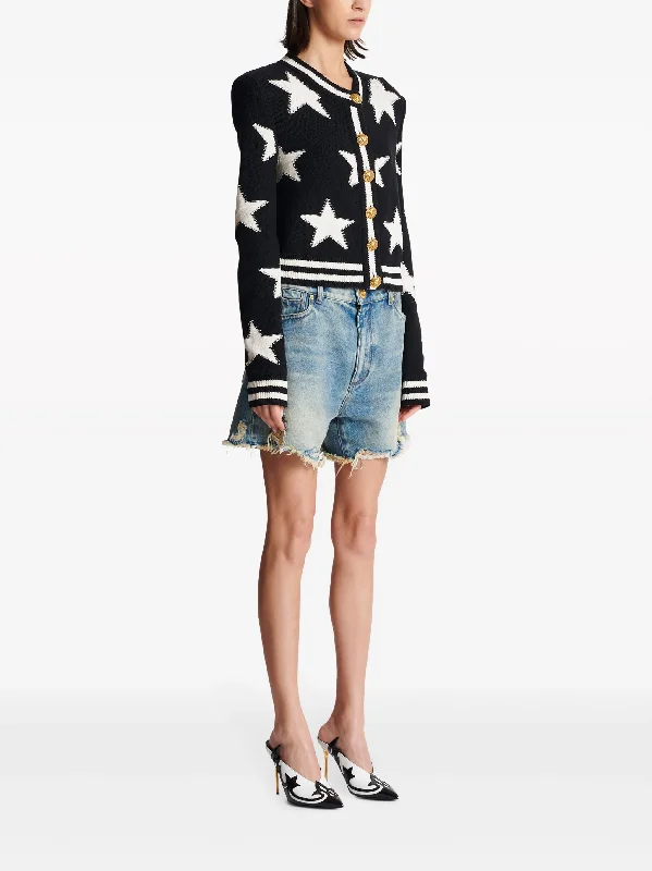 balmain-buttonned-knit-stars-cropped-cardigan-cardigans-600043845blk