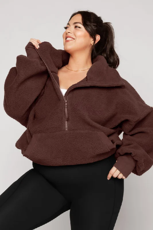 big-hug-fleece-half-zip-sweater-chocolate