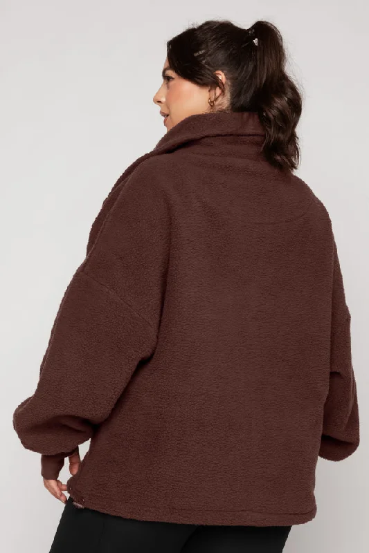 big-hug-fleece-half-zip-sweater-chocolate