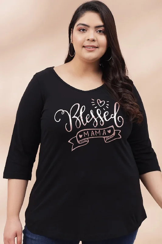 blessed-mama-black-tshirt