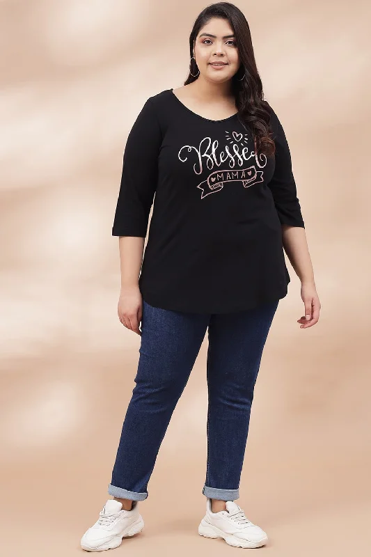 blessed-mama-black-tshirt