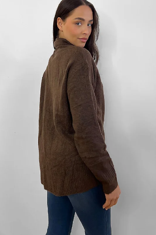 brown-high-turtle-neck-oversized-pullover