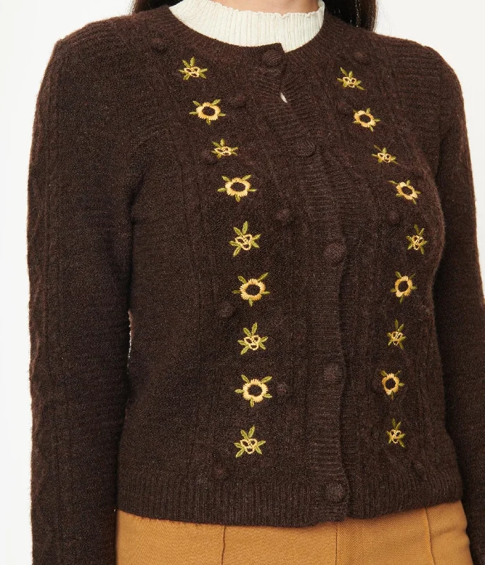 brown-sunflowers-cardigan