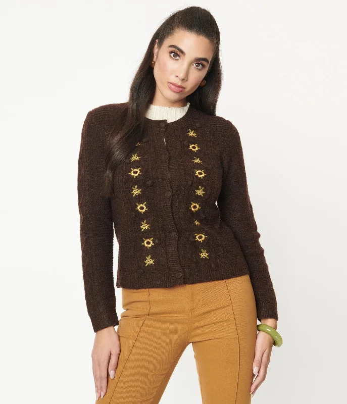 brown-sunflowers-cardigan