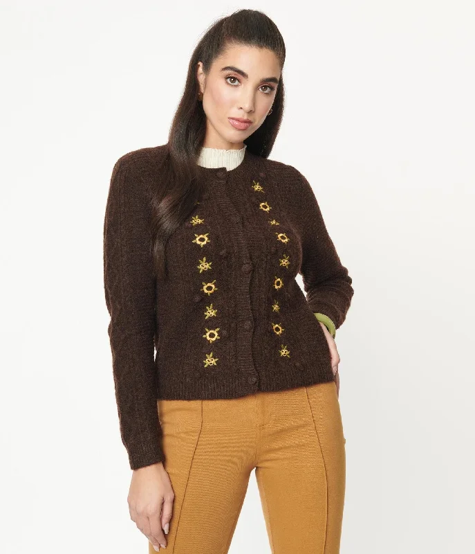 brown-sunflowers-cardigan