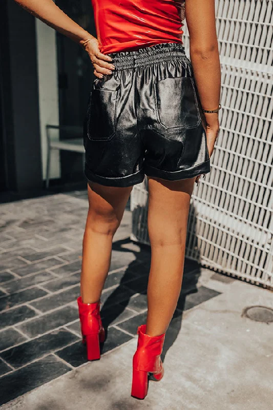 called-to-be-cute-faux-leather-shorts-in-black