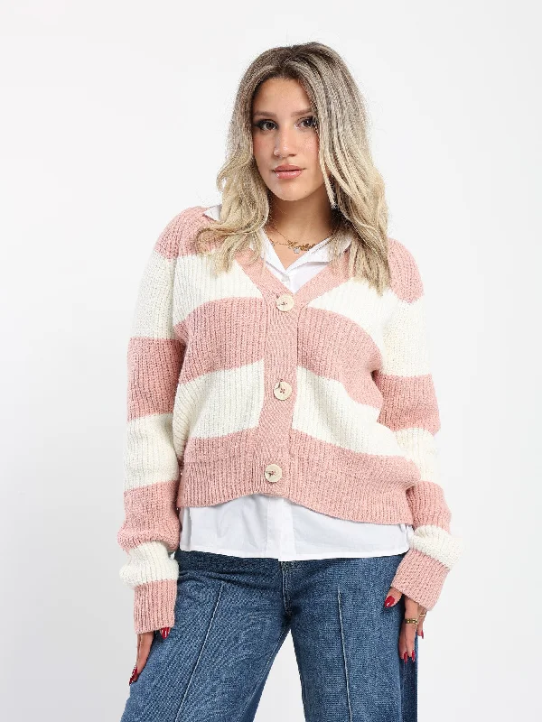 cardigan-color-block-ozww23kn-036ess