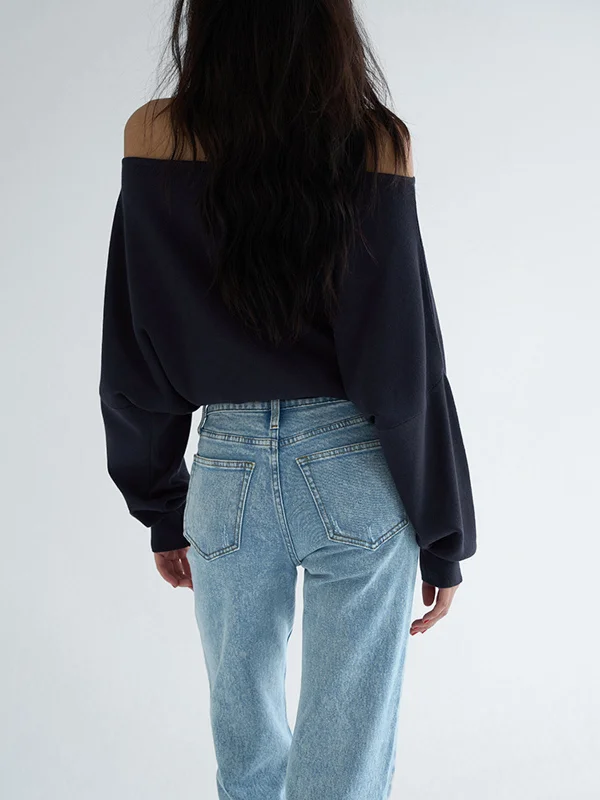 cold-shoulder-bishop-sleeve-sweater