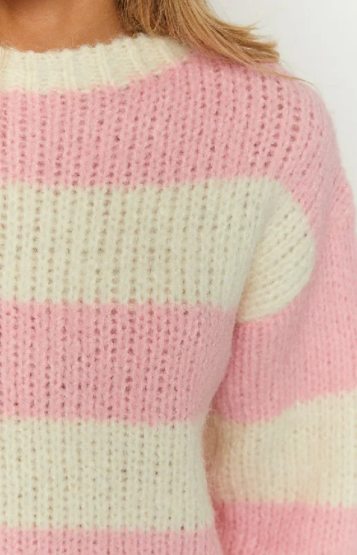 cotton-candy-pink-stripe-knit-jumper