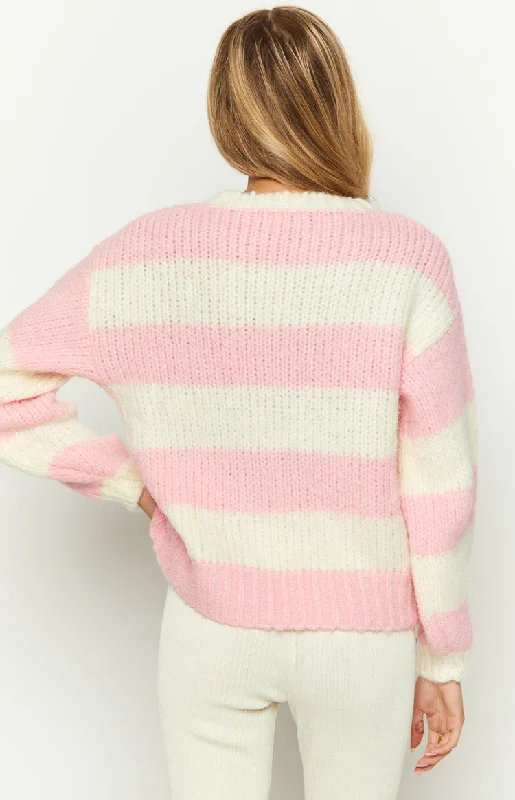 cotton-candy-pink-stripe-knit-jumper