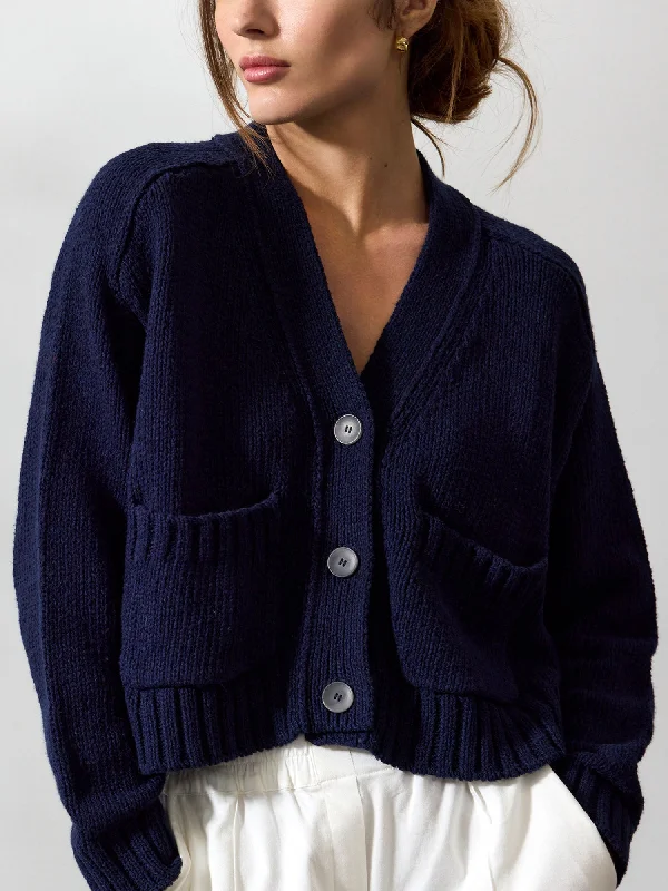 The Cropped Cardigan