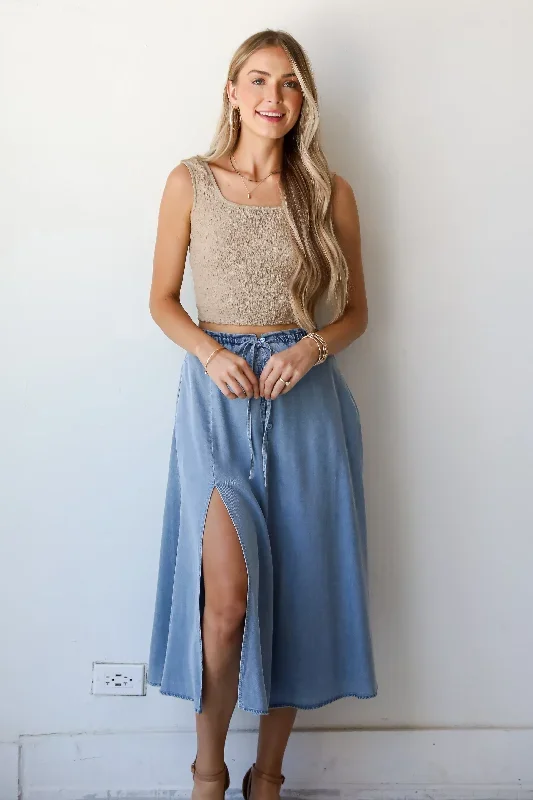 distinct-style-denim-midi-skirt