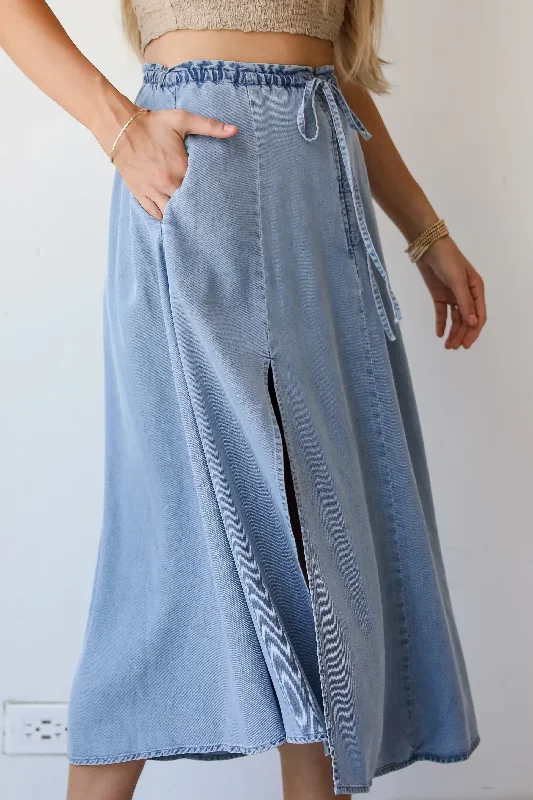 distinct-style-denim-midi-skirt