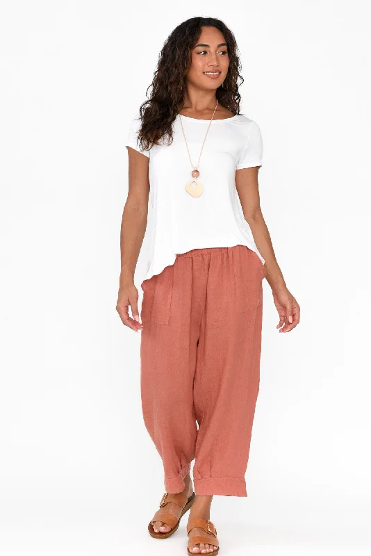 elide-rust-linen-cropped-pant