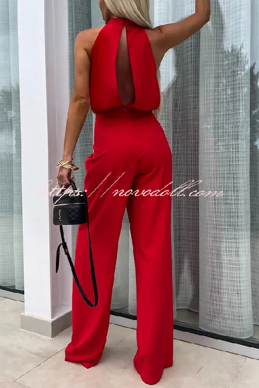 fashionable-solid-color-sleeveless-hollow-slim-fit-jumpsuit