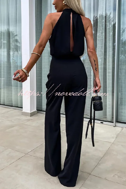 fashionable-solid-color-sleeveless-hollow-slim-fit-jumpsuit