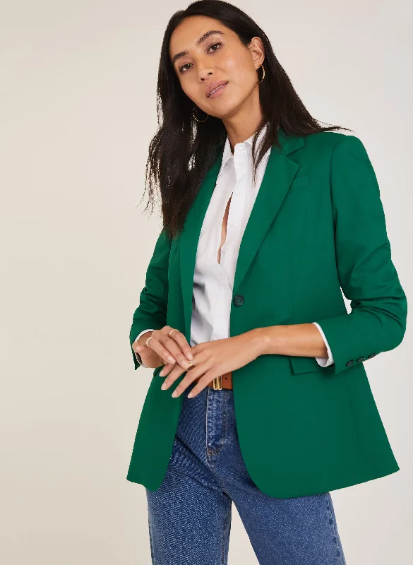 fera-recycled-blazer-emerald-green