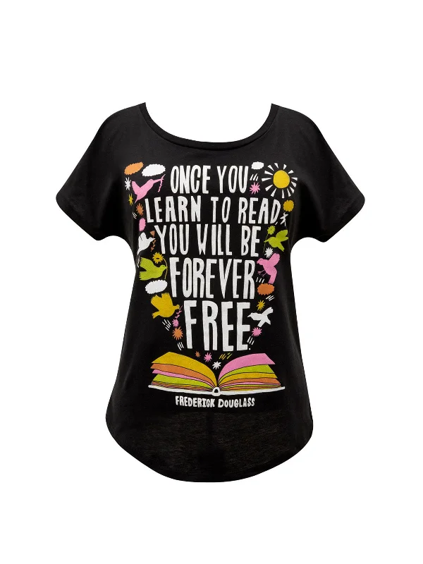 Frederick Douglass - Once You Learn to Read Women’s Relaxed Fit T-Shirt