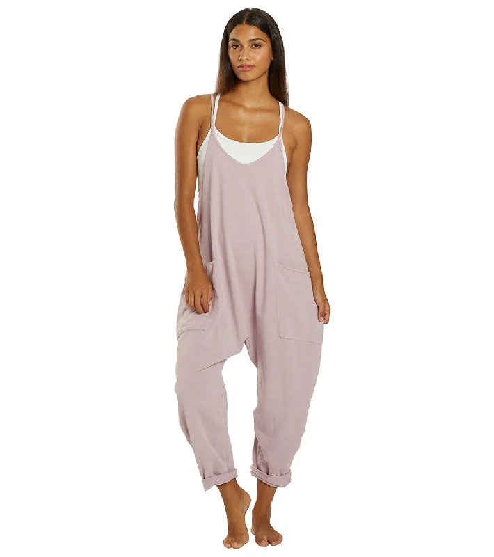 Free People Hot Shot Onesie Oyster